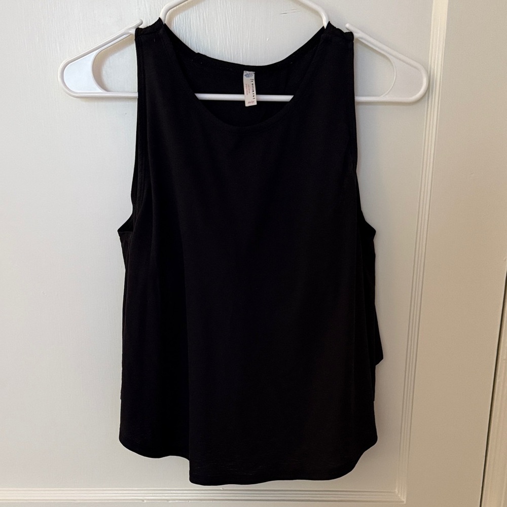 Free People Movement Black Sleeveless & Black-less Top